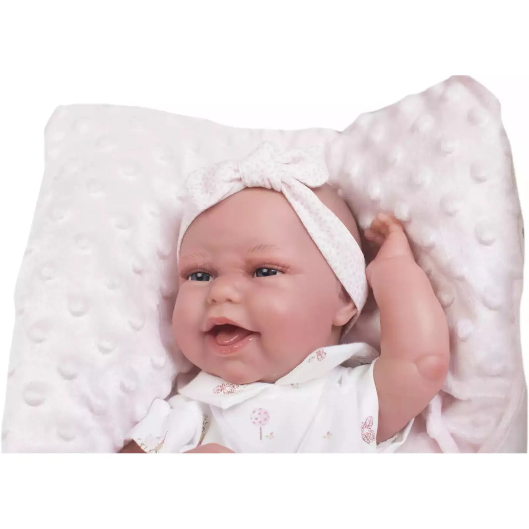 Muñeca Baby Clara Cojín 33 cm