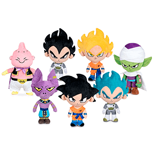 Peluche Dragon Ball Super 20 cm | 7 Modelos Surtidos | Personajes Oficiales.Precio unidad