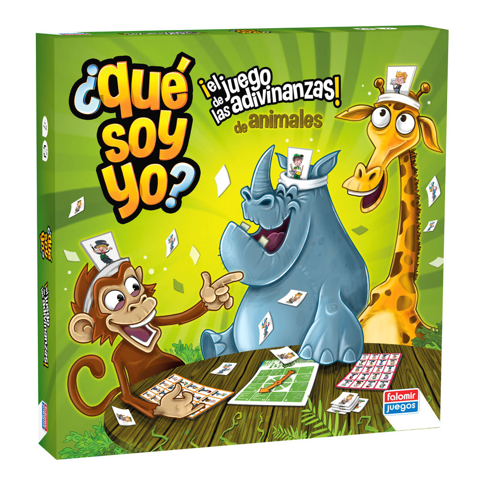 ¿Qué soy yo? Animales Falomir | Juego de adivinanzas +7 años