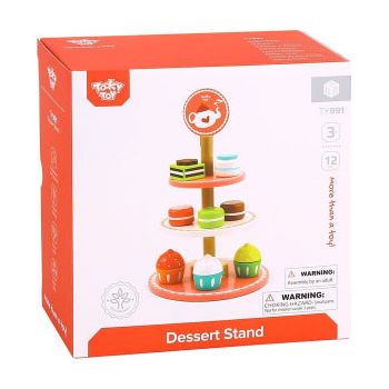 Puesto de Postres de Madera de Tooky Toy
