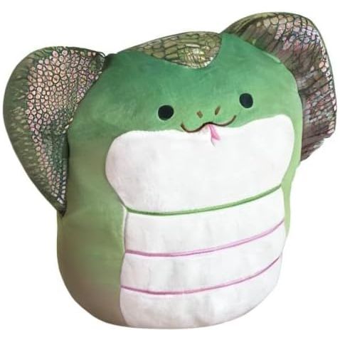 Squishmallows 30cm Serpiente Verde - Khaled