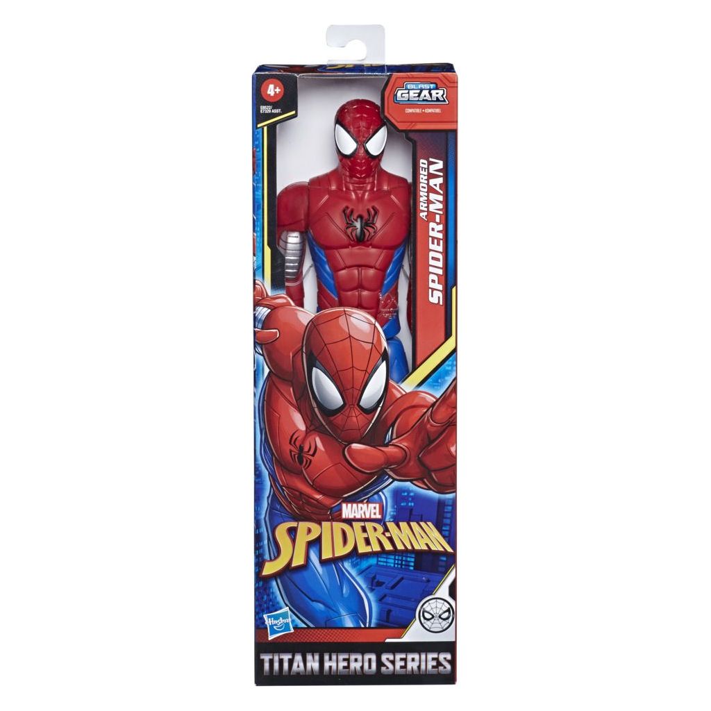 Figura Spiderman Armored - Avengers Marvel 30cm Titan Hero Series