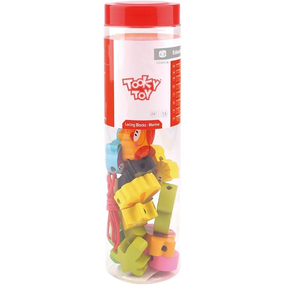 Tooky Toy - Animales Marinos para enlazar