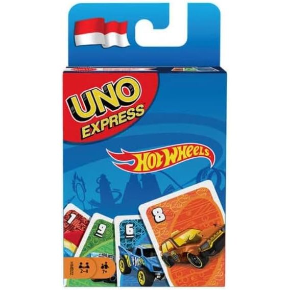 Juego de Cartas Hot Wheels UNO Express