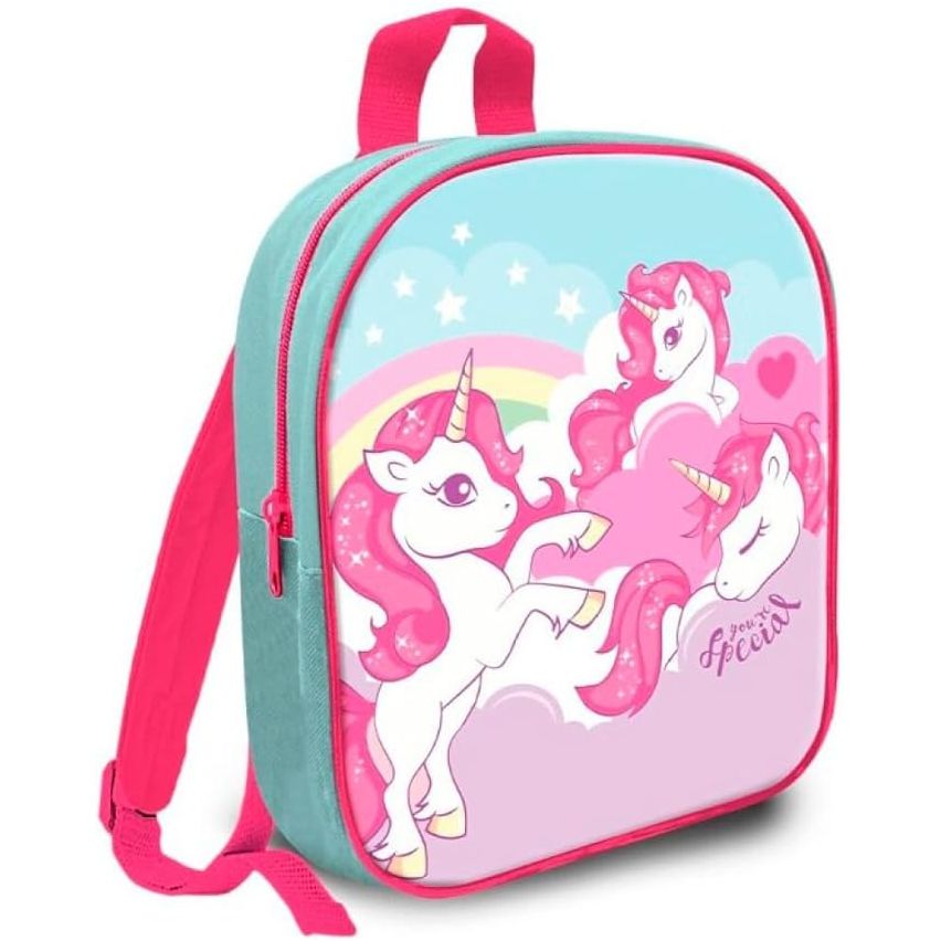 Mochila Infantil Unicornios 29x24 cm