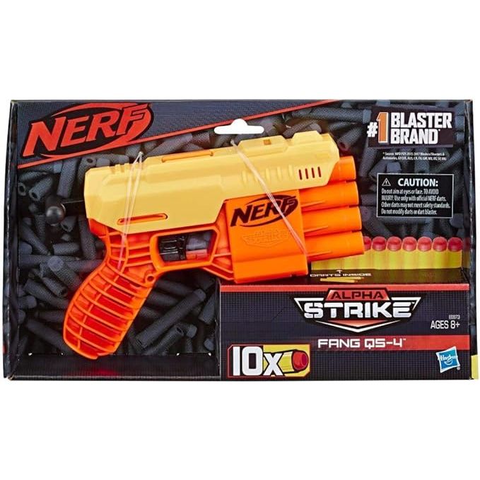 Nerf E6973 Alpha Strike Fang QS-4 Blaster
