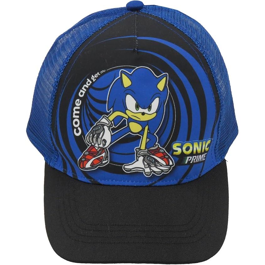 Gorra Sonic The Hedgehog | Gorra Oficial de Sega | Accesorio Infantil y Juvenil | Estilo Gamer y Urbano para Fans de Sonic