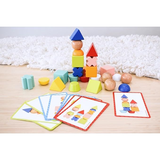 Juguete para Apilar Formas Geométricas para Bebés Tooky Toy