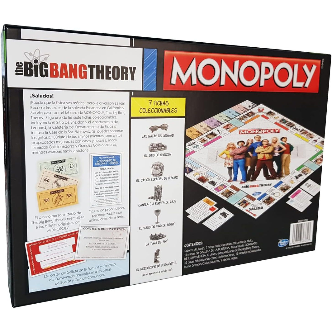 Monopoly The Big Bang Theory (Edición en Castellano)