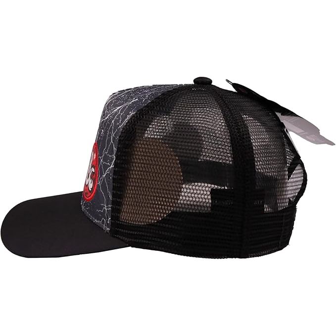 Gorra Dungeons & Dragons Thunder Trucker | Gorra Oficial con Diseño Épico de Rayo | Estilo Retro Gamer Ajustable | Accesorio para Fans de D&D