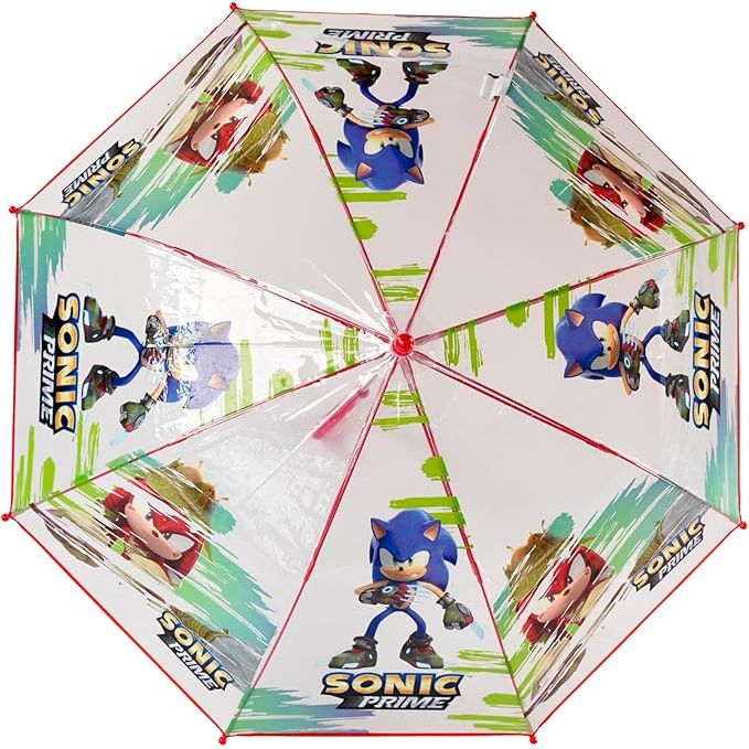 Paraguas Manual Transparente Sonic 48cm