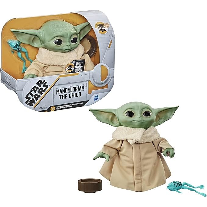 Star Wars Muñeco Hablante Baby Yoda Personaje y Accesorios