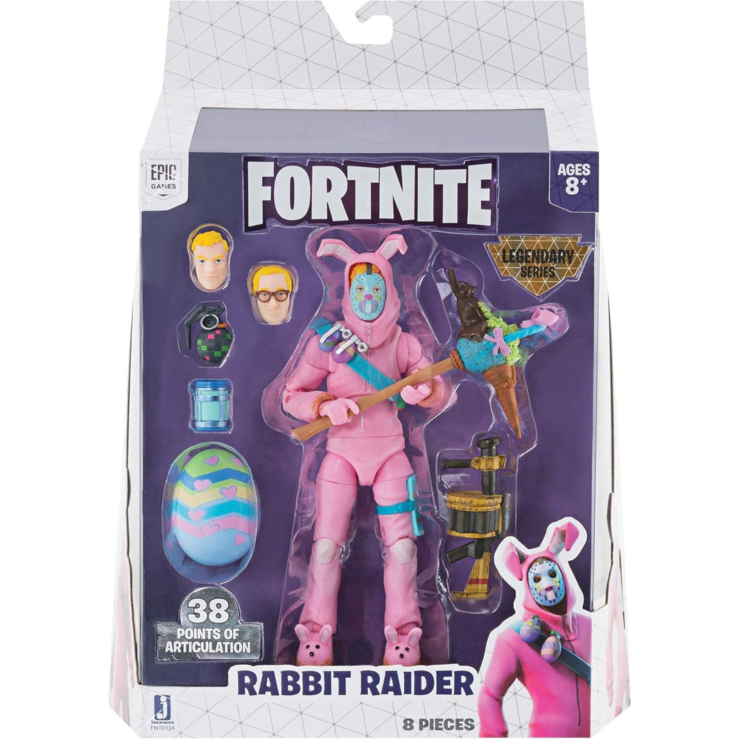 Figura Fortnite Rabbit Raider 15 cm. Caja algo dañada