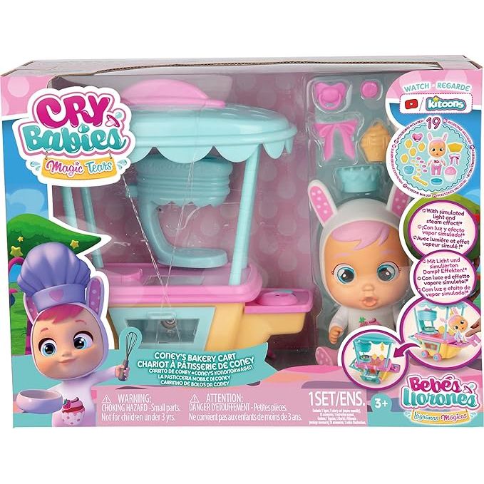 Bebés Llorones Lágrimas Mágicas Carrito de Coney