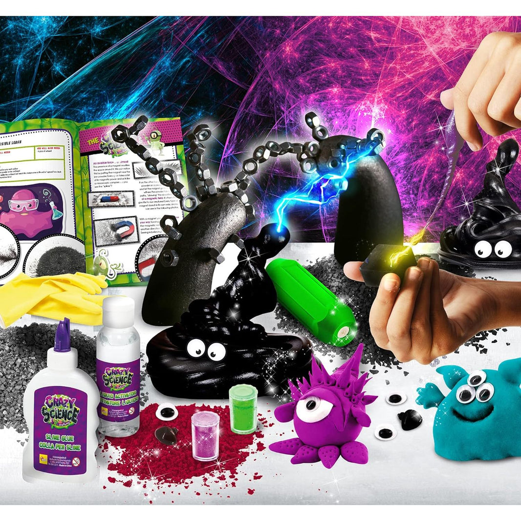 Juego Educativo científico Crazy Science- Fluidos y creaturas magneticas