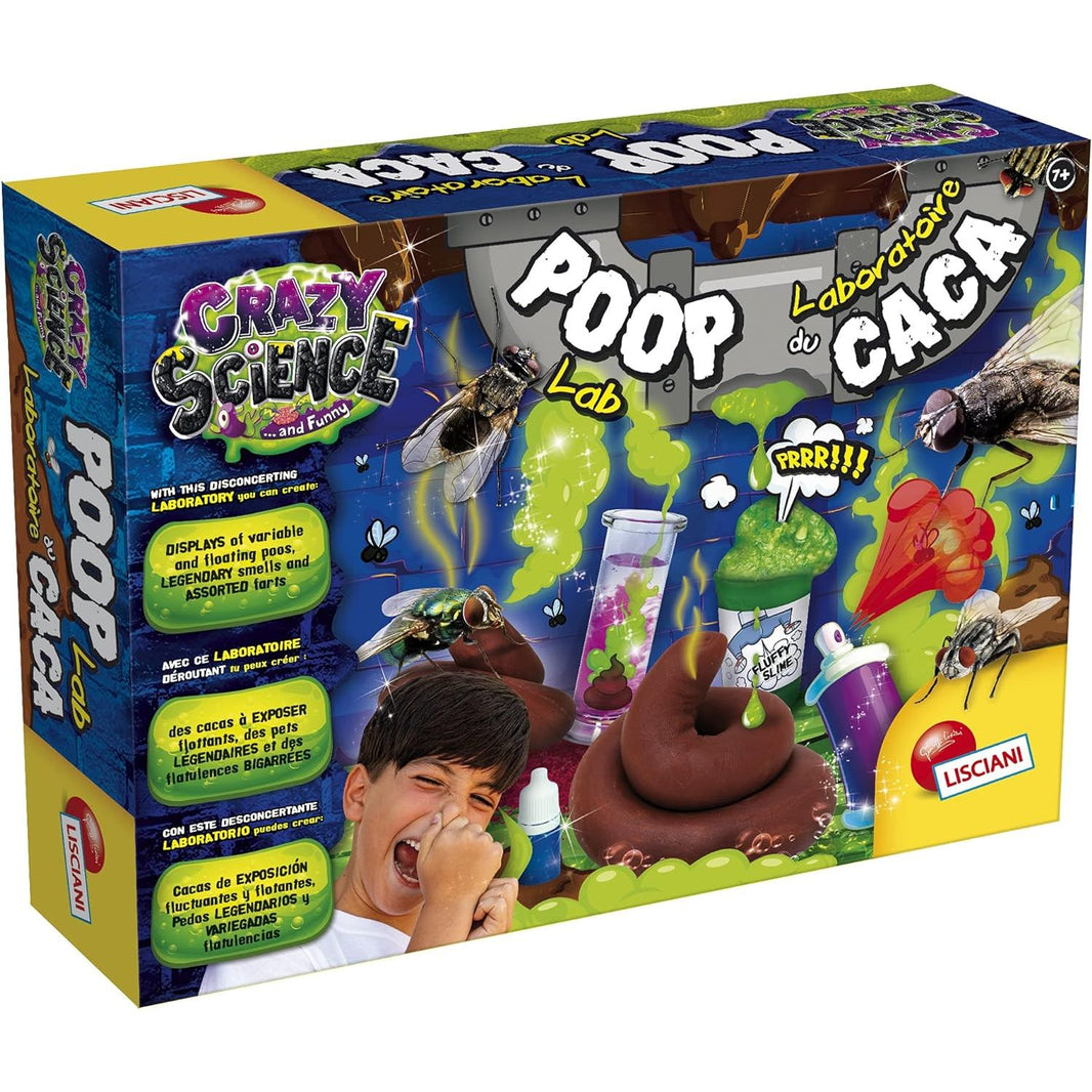 Crazy Science - El Laboratorio de la Caca | Juego Científico Educativo y Divertido para Niños +7 Años