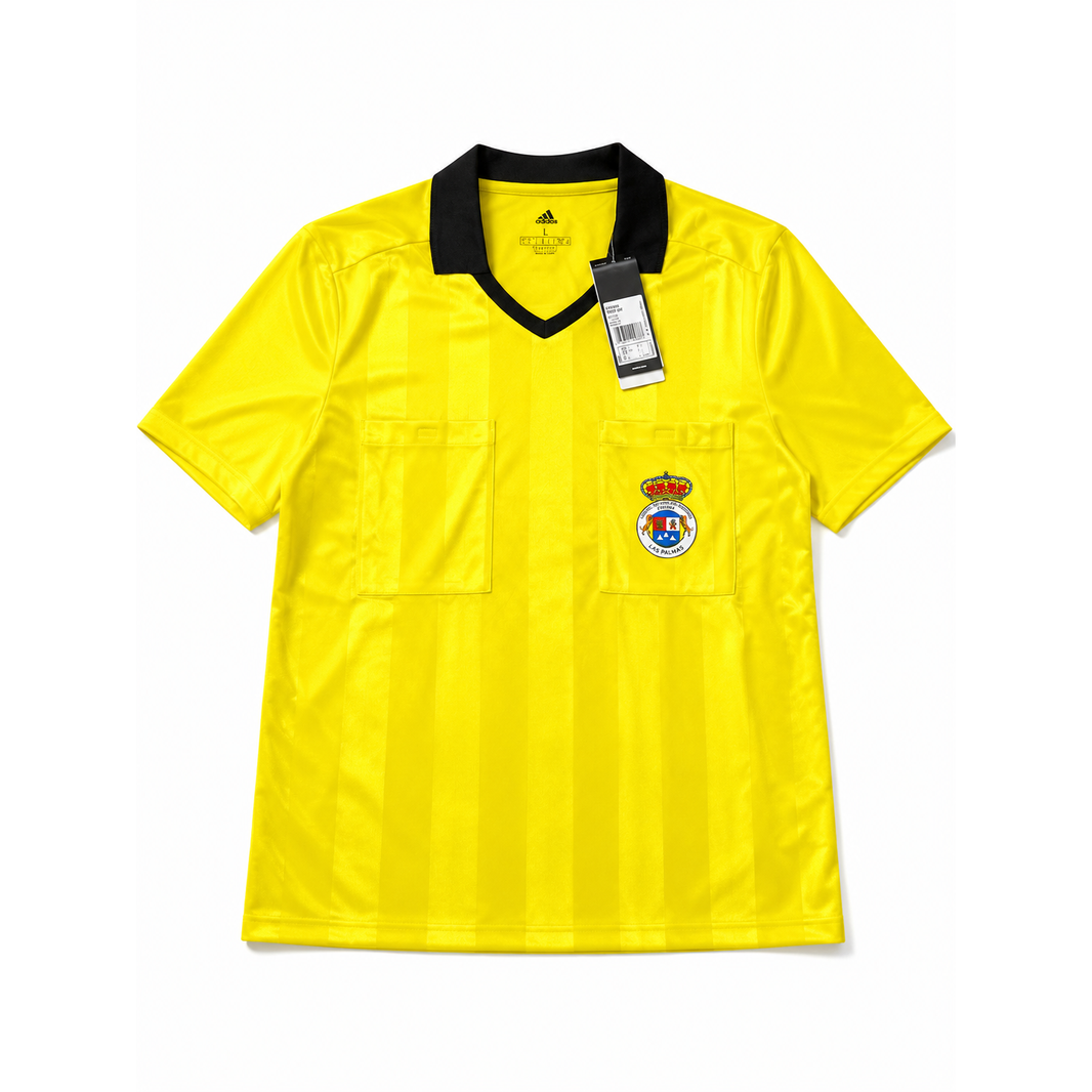 Camiseta oficial amarilla de arbitro Adidas talla L
