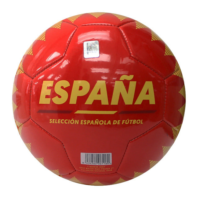 Balón Fútbol Rojo Selección Española (Oficial)