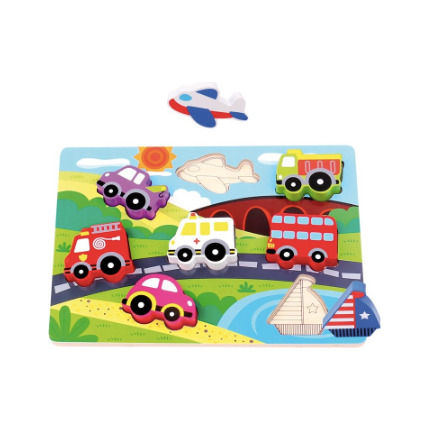 Puzzle de Transporte de madera