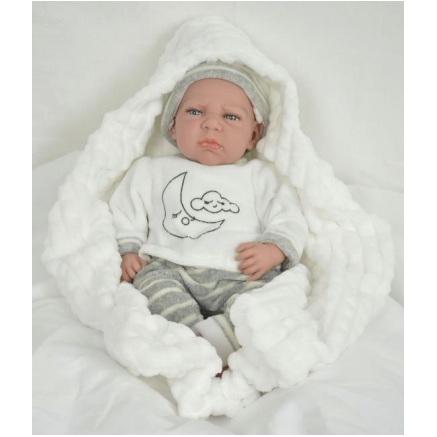 Muñeco Arias con Manta Blanca 40cm Ref. 60234