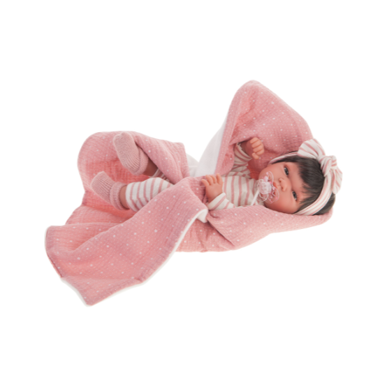 Muñeca Recien Nacida Baby Toneta con Manta Antonio Juan 60146