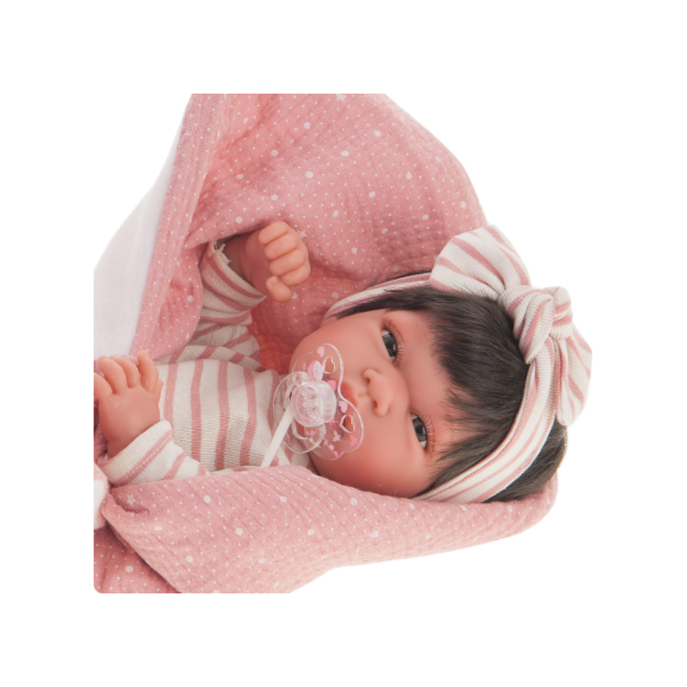 Muñeca Recien Nacida Baby Toneta con Manta Antonio Juan 60146
