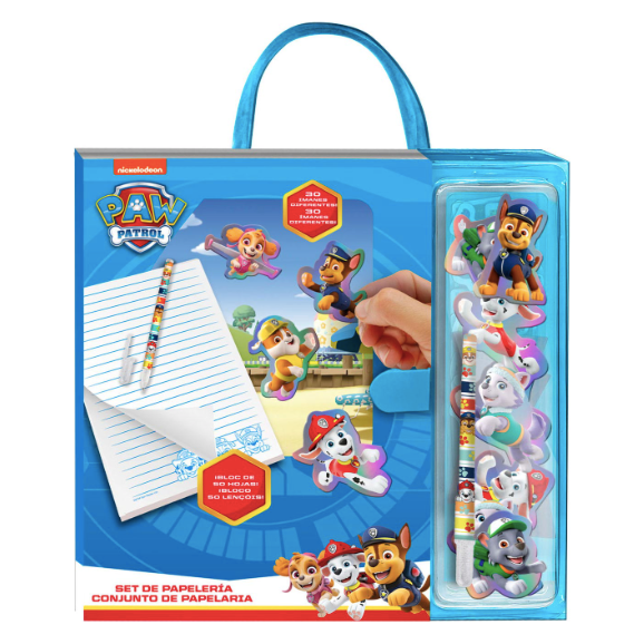 Set de escritura Patrulla Canina con Imanes