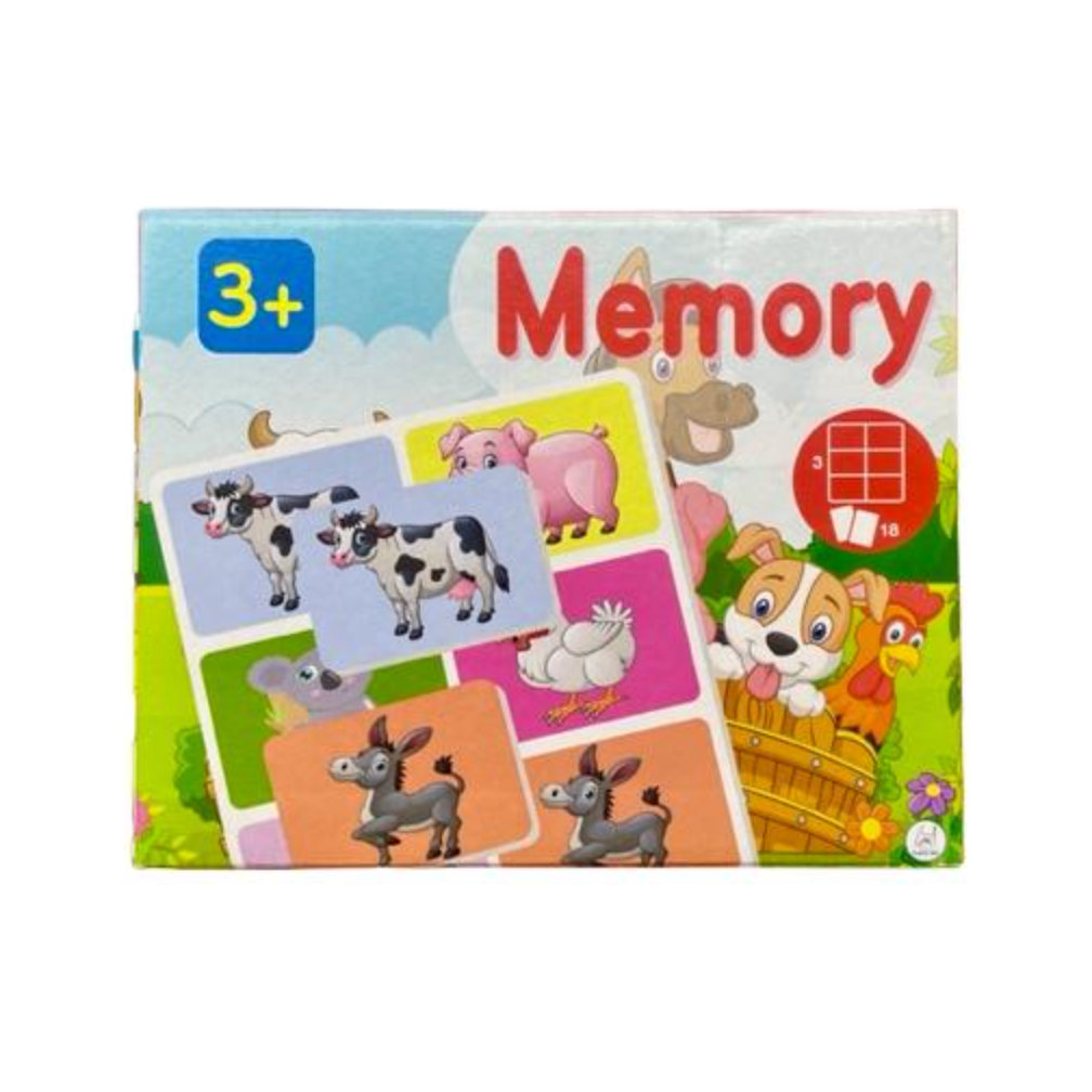 Juego de cartas Memory Edicards Animales de Granja