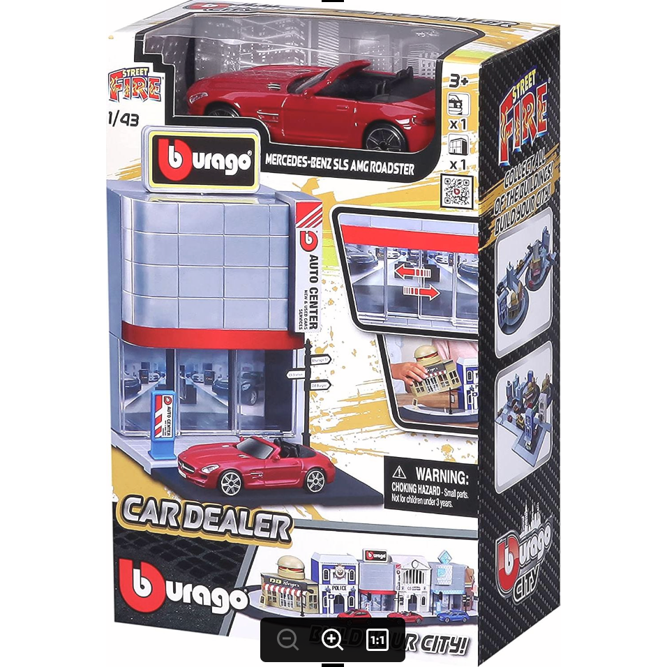 Burago Car Dealer Crear una Ciudad