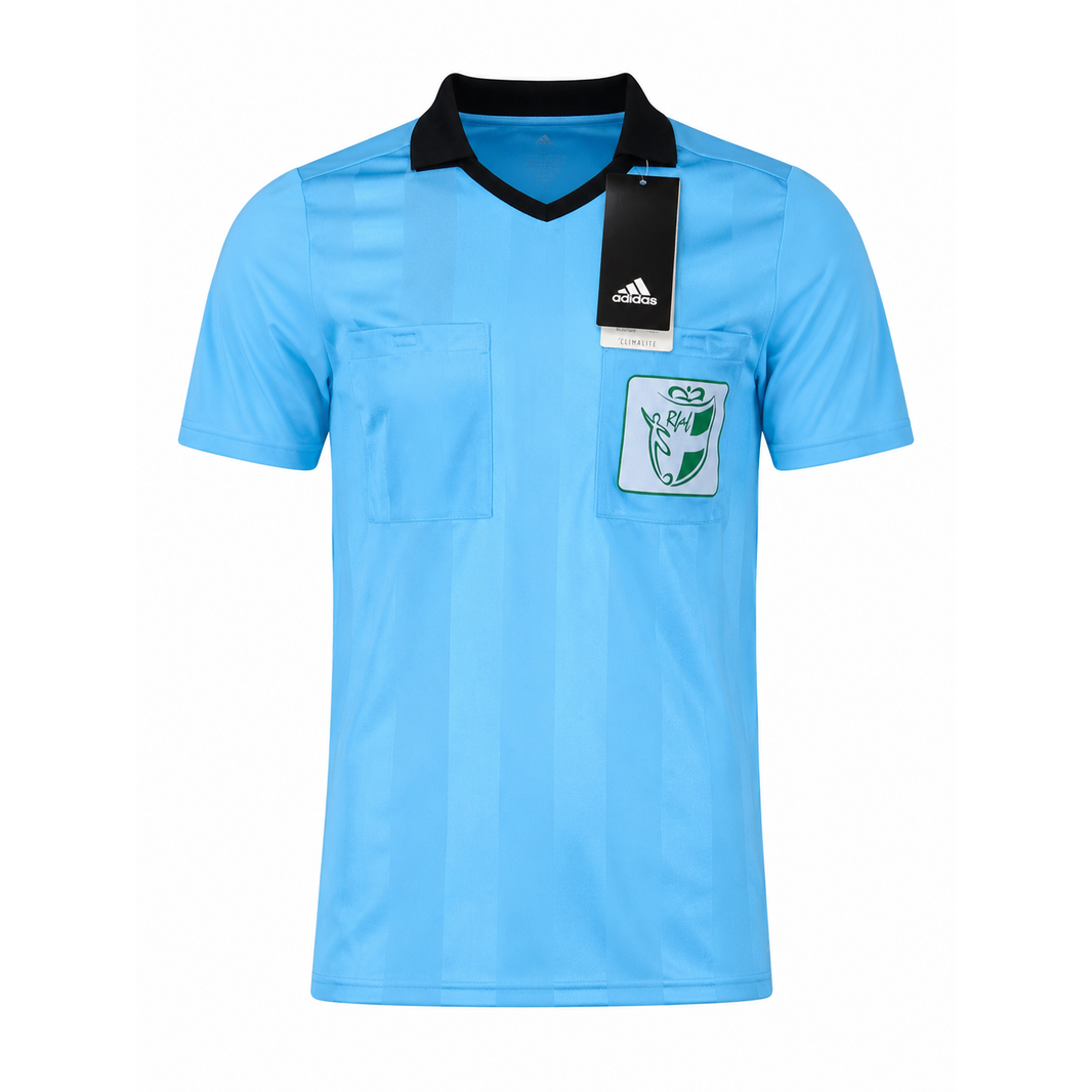 Camiseta de Árbitro Adidas Azul Celeste Climacool | Talla s