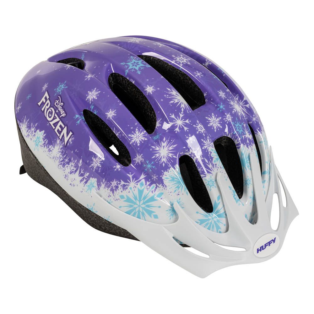 Casco Infantil Frozen Disney Huffy 01315HL Lila | Bici y Patinete +3 años