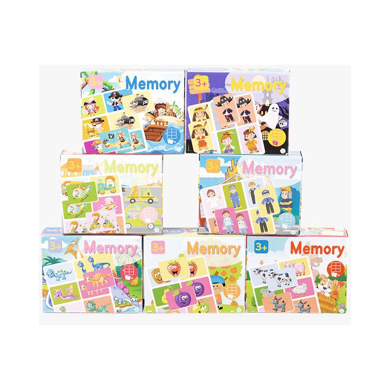 Colección Puzzles Memory Edy Play Modelos Surtidos