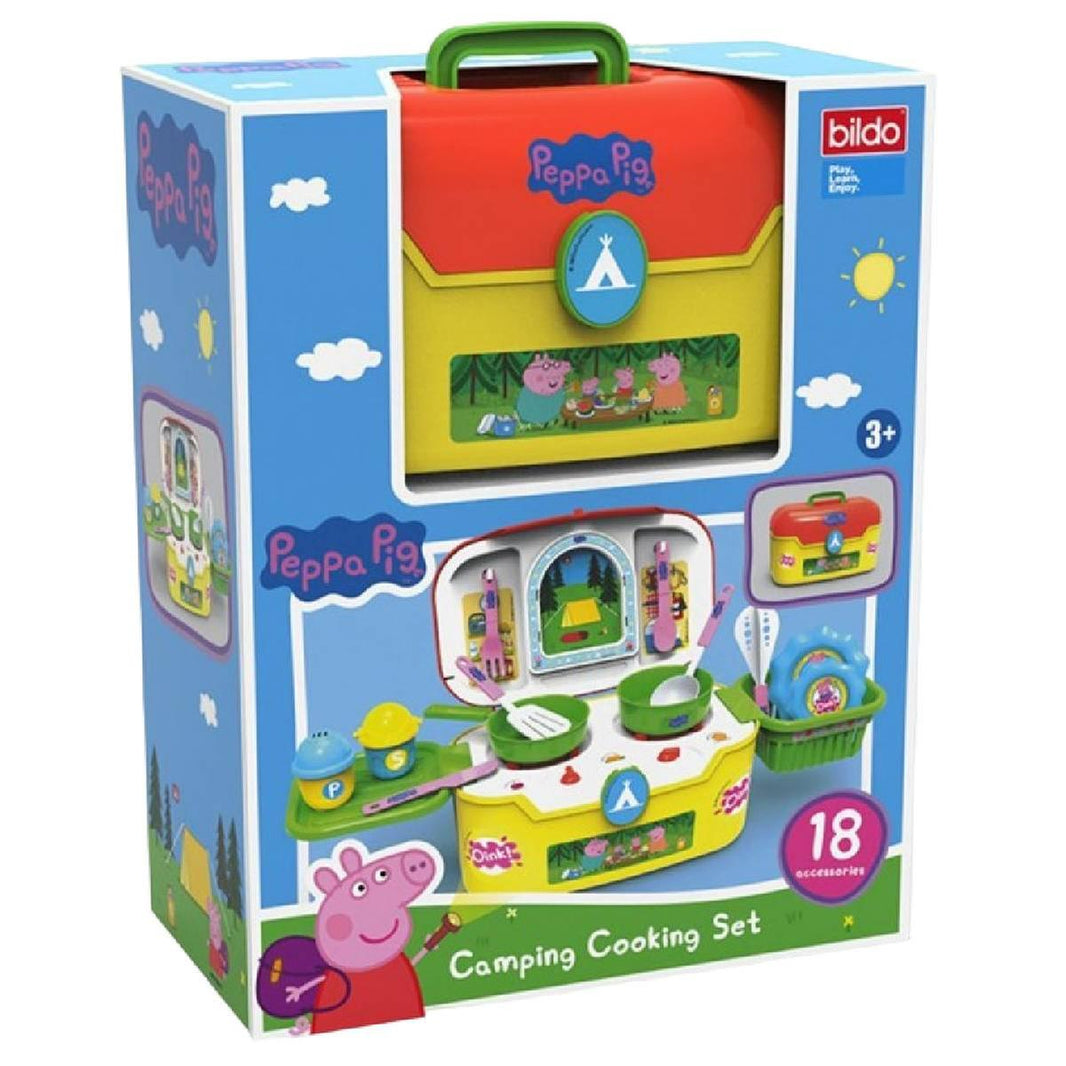 Peppa Pig Cocina de Camping Infantil con 13 Accesorios