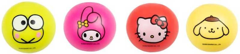 Pelotas Sensoriales Blanditas Hello Kitty Antiestrés