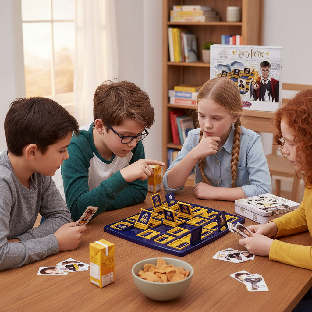 Pack 2 Juegos Harry Potter –Quién es Quién + Challenge Puzzle | Juegos de Mesa y Lógica en Español | Diversión para Niños, Familias y Fans de Hogwarts