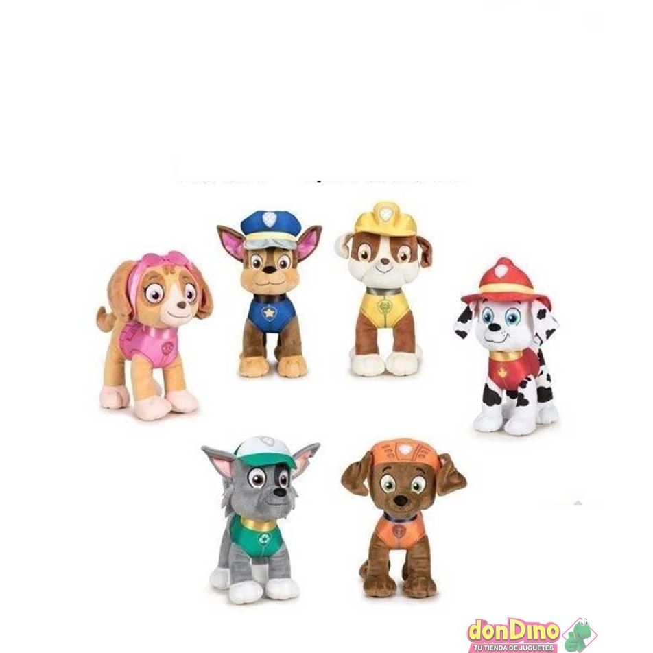 Peluche Patrulla Canina 30 cm Surtido Oficial | Paw Patrol | Precio por Unidad