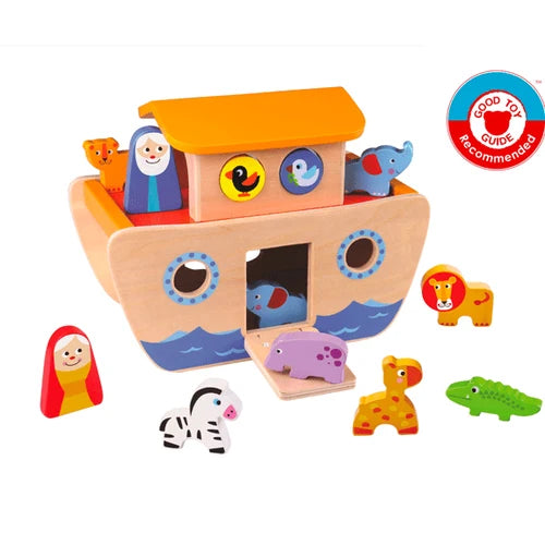 Arca de Noé de madera de Tooky Toy