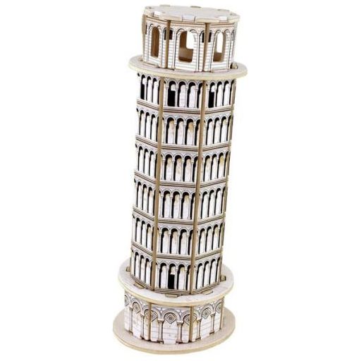 TORRE DE PISA - MINI 3D MONUMENT PUZZLE - MADERA
