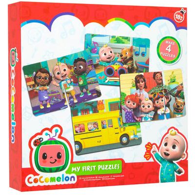 Cocomelon Mis Primeros Rompecabezas Rompecabezas 4 en 1