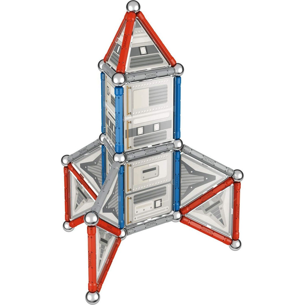 Geomag- Special Edition Raqueta NASA Construcciones Magnéticas, caja algo dañada.