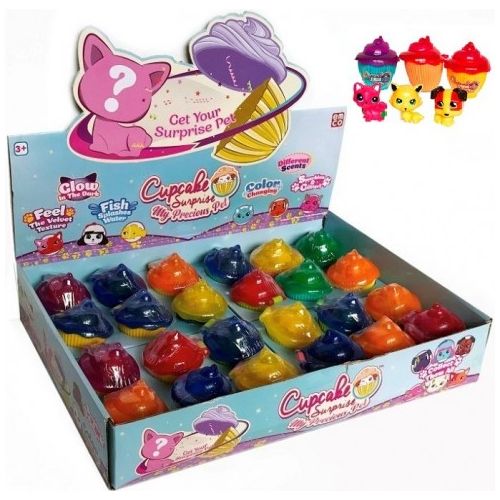 Pack de 6 Cupcake Surprise (Mascotas)