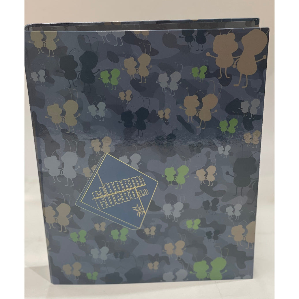 Carpeta A4 4 anillas 25mm. Hormiguero. Surtidas