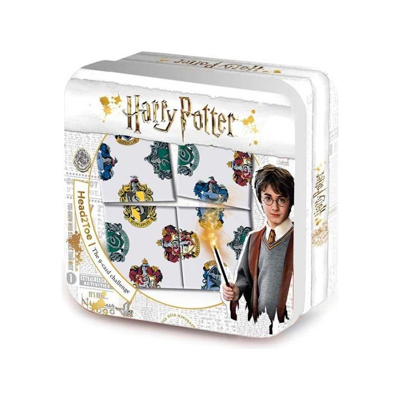Harry Potter House Symbols Top 2 Toe Ultimate 9 Card Puzzle Challenge