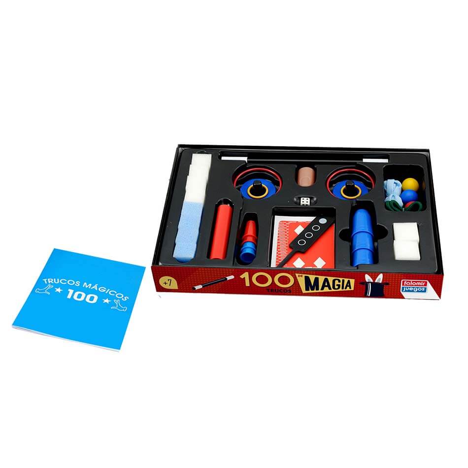Caja de Magia 100 Trucos Falomir +7 años (ref. 01060)