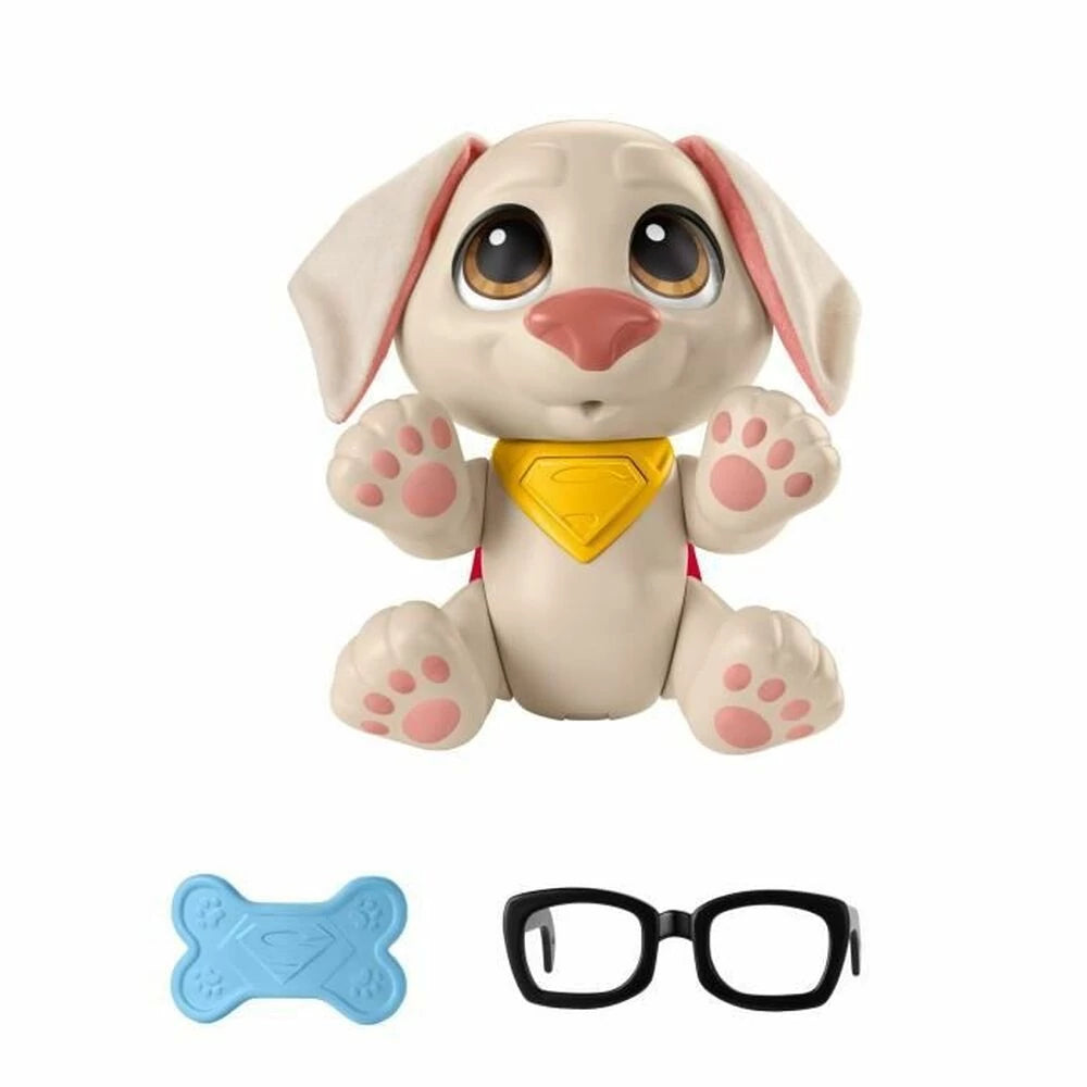 DC Super Pets Baby Krypto – Robot Interactivo Infantil con Luces y Efectos