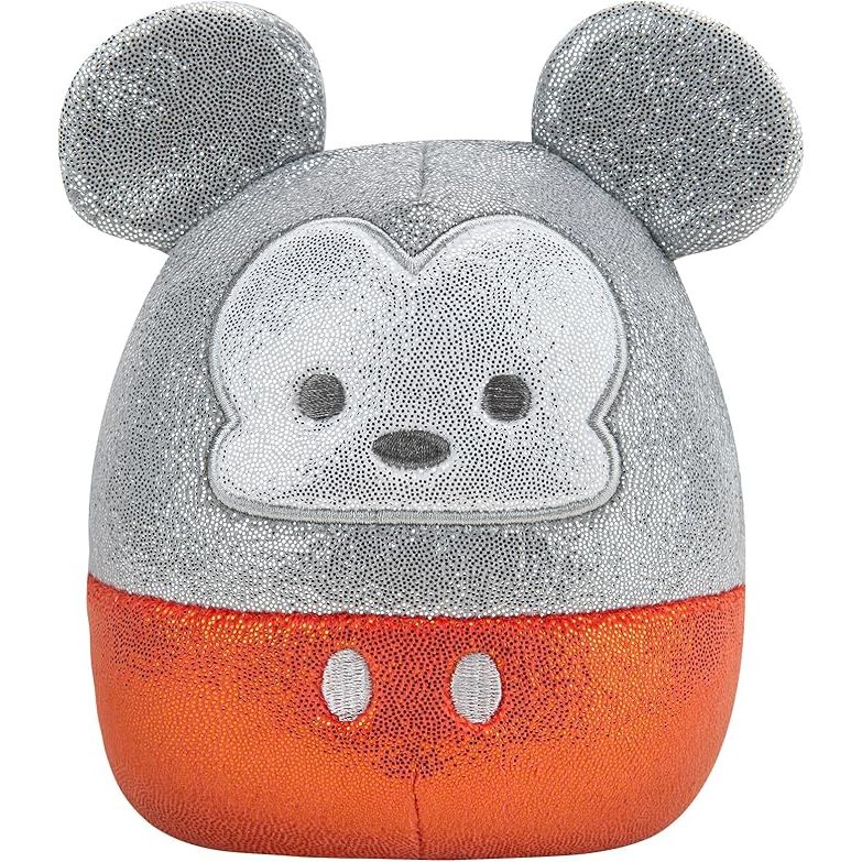 Set de 4 Squishmallows Disney 100 Años – Peluches Suaves de 12 cm en Caja de Colección – Edición Aniversario