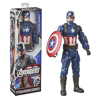 Figura Capitán América - Marvel Avengers Titan Hero Series