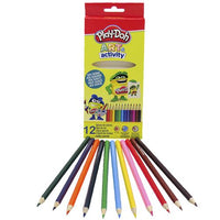 Caja Play-Doh 12 lápices de colores (0,8x9x20,7 cm)