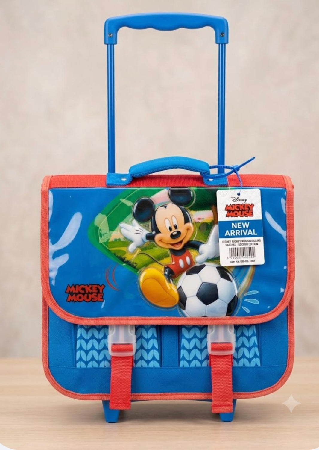 Mochila Trolley Infantil Mickey Mouse