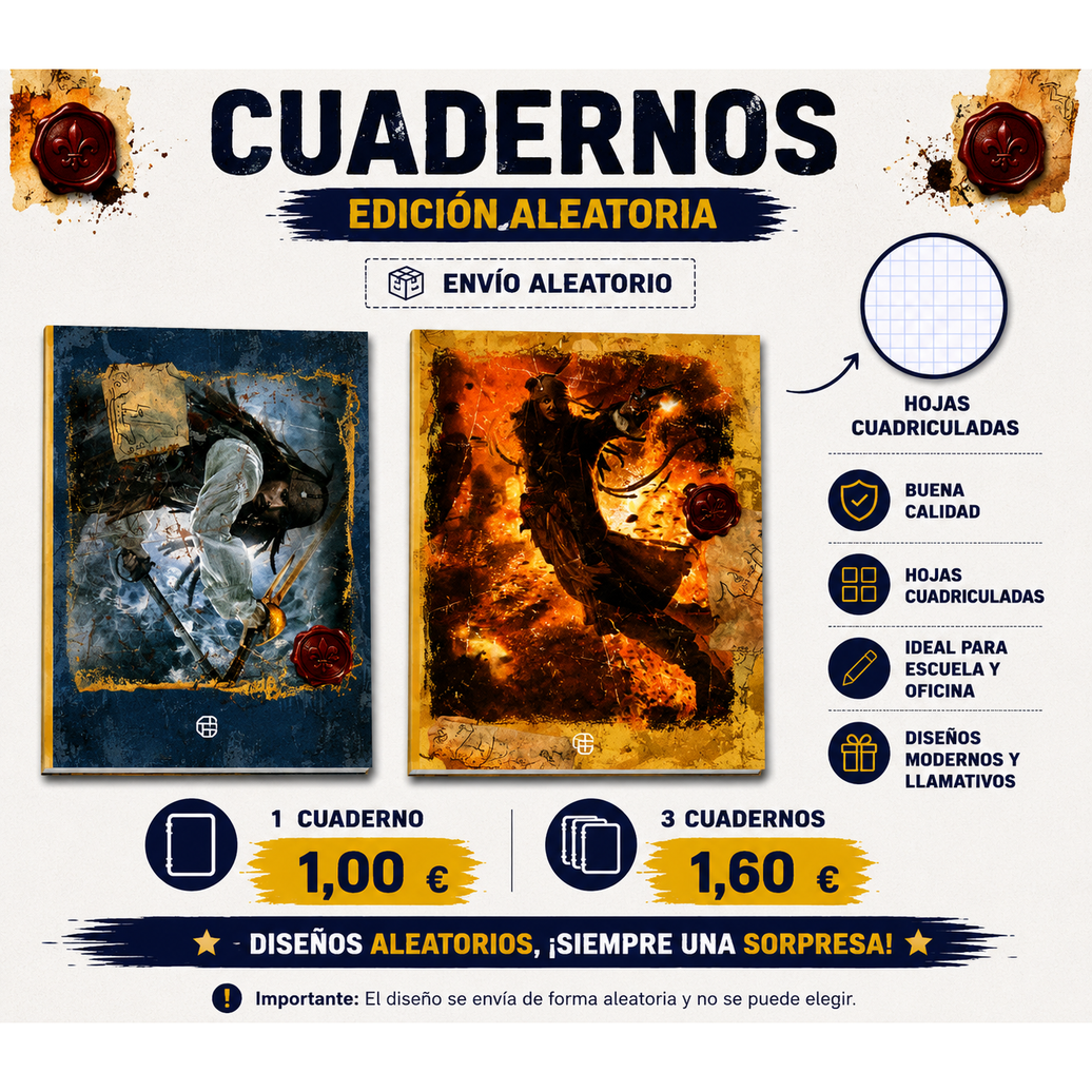 Cuadernos Capitan de Caribe